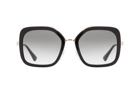 prada pr 57us 1ab-0a7 black|Prada PR 57US 1AB0A7 Sunglasses .